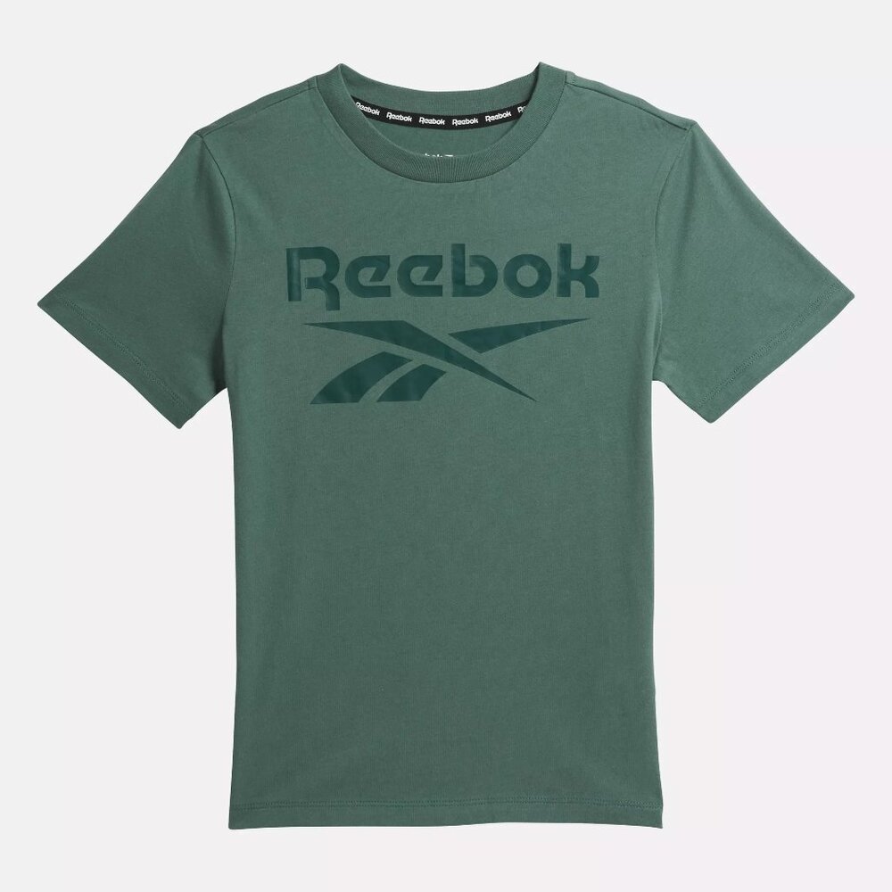 Reebok Identity Olive Green T-Shirt - Big Kids/NWT/M (10/12)